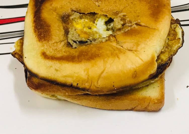 Recipe of Super Quick Homemade Egg toast sandwich for breakfast