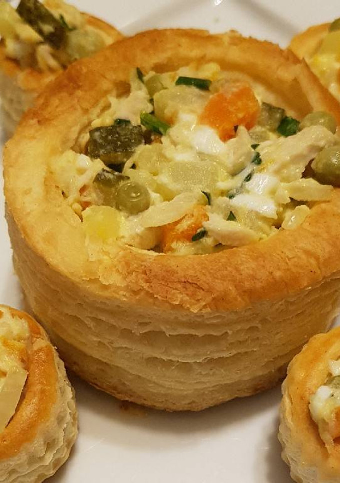 Una foto de Ensalada Olivier