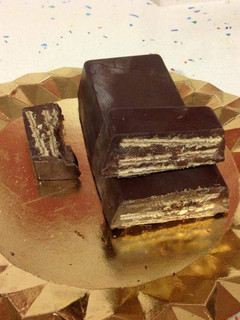 Una foto de Tarta kitkat