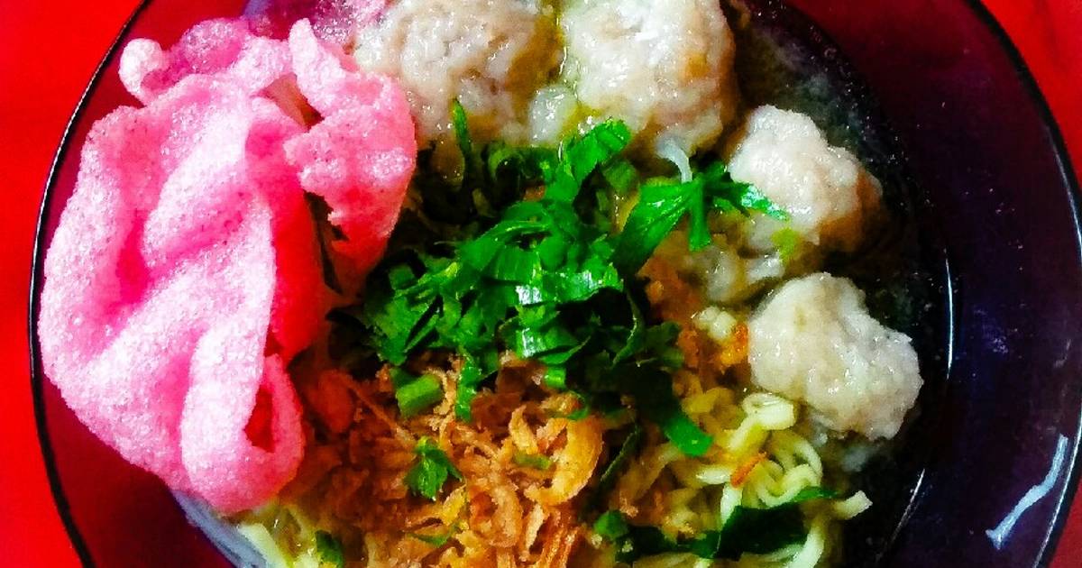 Resep Bakso Kuah Oleh Annisa Sr Cookpad