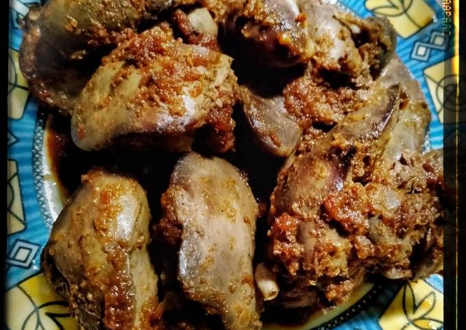 45. Hati Ayam Bumbu Rujak