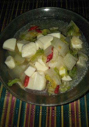 Foto resep Tumis Sawi Putih mix Telur Putih
