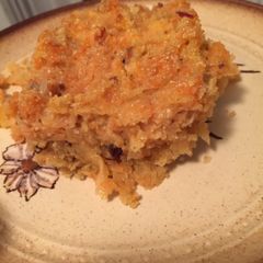 A picture of Easy Semolina Apple Cake.