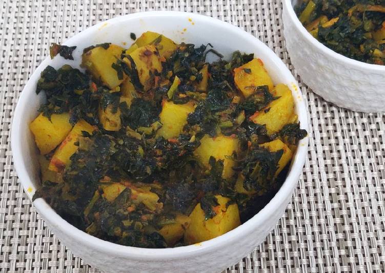 Steps to Prepare Homemade Methi Aloo Ki Sabzi