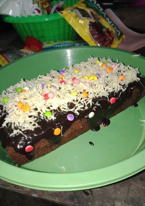 Foto resep Brownis coklat meleleh serba 6sdm😂