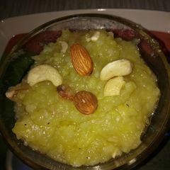 Potato halwa A picture of Potato halwa.