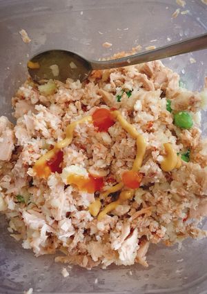 Hình của món 🍘Cơm Cá Ngừ Giảm Cân Eat Clean.