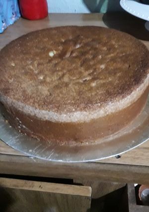 Una foto de Bizcochuelo para un molde de 30 cm