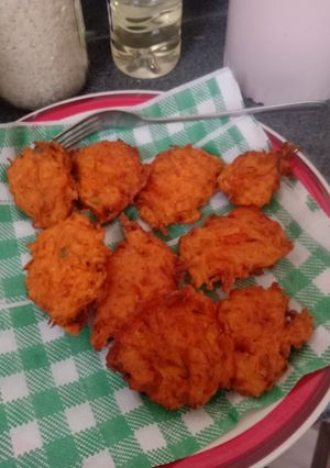 Una foto de Fritos de zanahoria 🥕