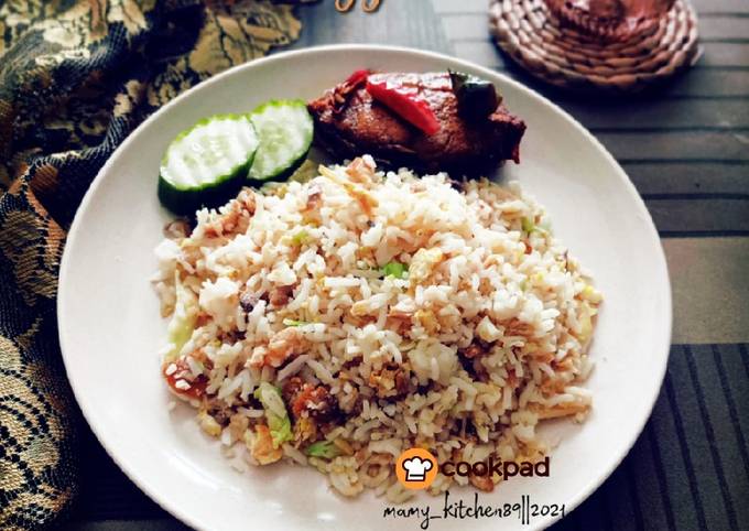 Resipi Nasi Goreng Ikan Tenggiri Oleh Mamykitchen89 Cookpad