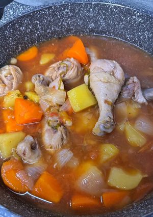 รูปของ ซุปไก่มันฝรั่ง