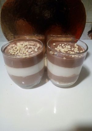 Una foto de Receta saludable Copa 3 chocolates apto para diabéticos