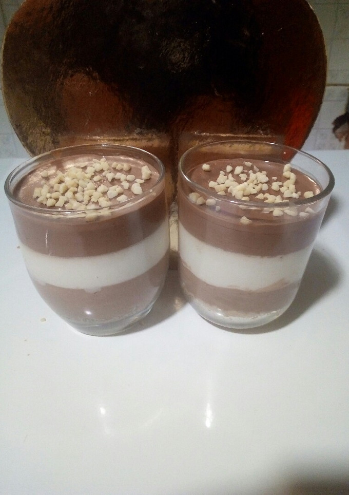 Una foto de Receta saludable Copa 3 chocolates apto para diabéticos