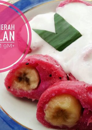 Foto resep Pisang merah cemilan MPASI 9m