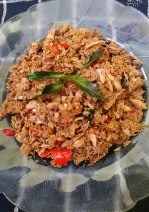 Foto resep Ikan Cakalang suwir kemangi