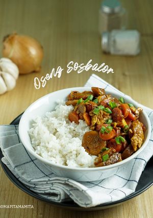 Foto resep OSENG SOSBALOR (sosis bakso telor)