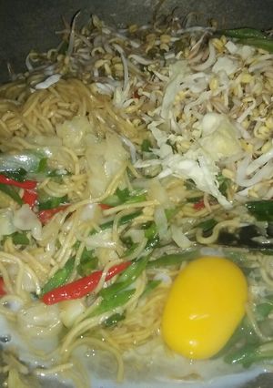 Foto resep Mie tek tek terkini