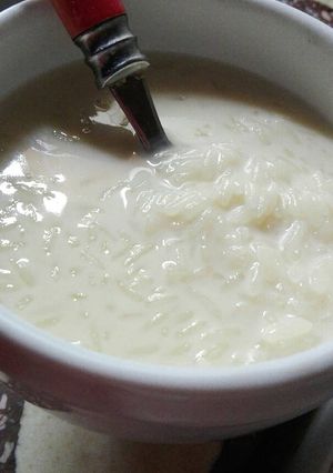 Una foto de Arroz con leche