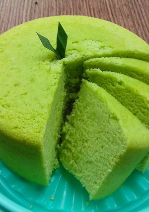 Foto resep Bolu kukus pandan