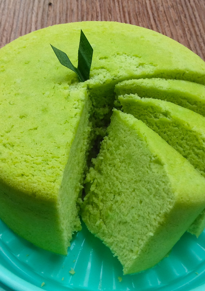 Foto resep Bolu kukus pandan