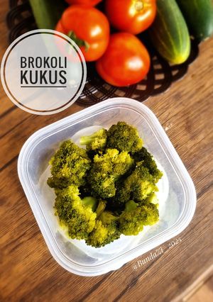 Foto resep 164. Meal Prep: Brokoli Kukus (menu diet)