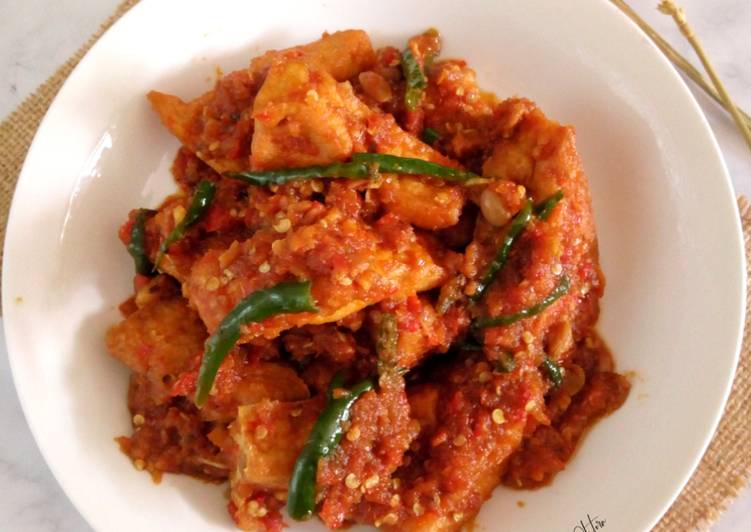 Tahu Masak Kecap Tauco