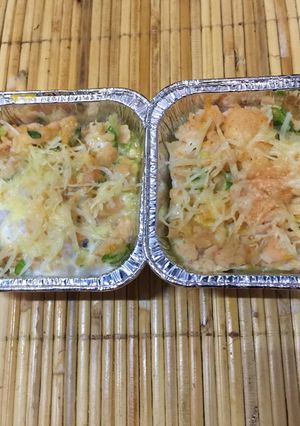 Foto resep Pudding roti asin