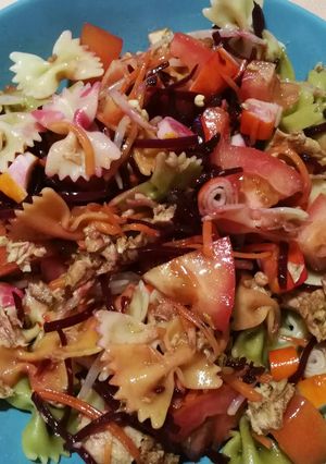 Una foto de Ensalada de pasta