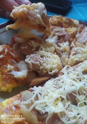 Foto resep Pizza Teflon simple