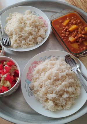 عکسی از دستور خوراک لوبیا چیتی😍