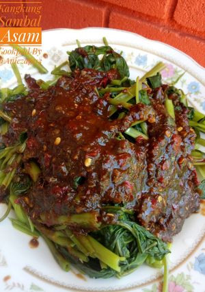 Foto resep Kangkung Sambal Asam