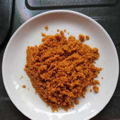 A picture of Abon Ikan.