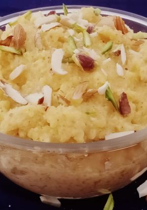 A picture of Sama rice ya barnyard millet khirran.
