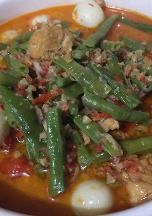 Foto resep Kacang panjang santan