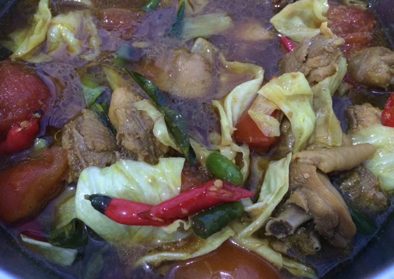 Ayam masak Bumbu Soto