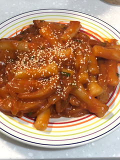 起司辣炒年糕 的食譜成品照片