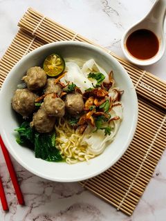 Foto resep Mie Bakso Kuah