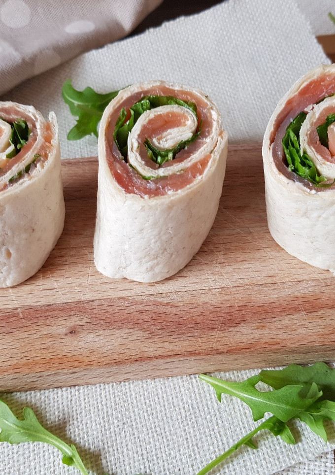 Una foto de Wraps de SALMÓN