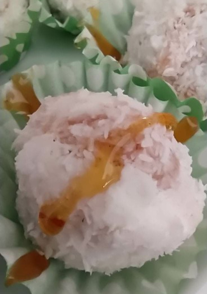 Una foto de Perlas de queso y frutos secos