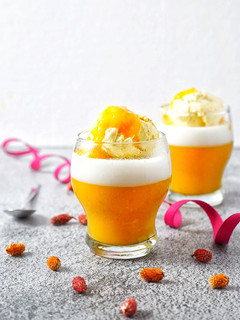 Foto resep Puding Mangga dan Ice Cream