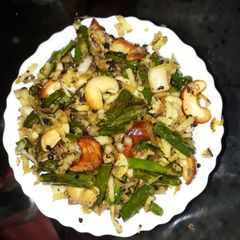 A picture of Beans coconut stir fry.
