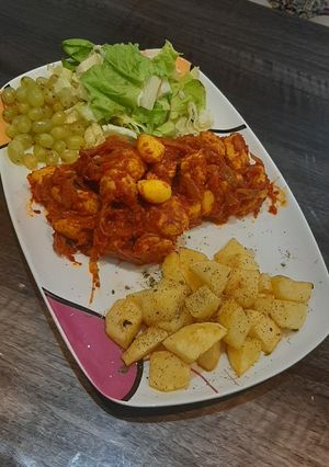 عکسی از دستور خوراک بوقلمون تند