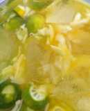 Es kelapa Oren squash