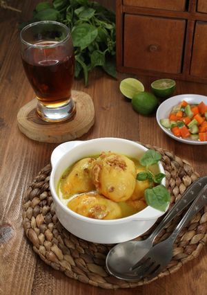 Foto resep Opor Telur