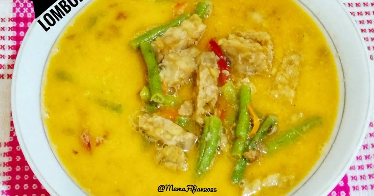 Resep Sayur Tempe Kacang Lombok Abang Dengan Bahan Sederhana