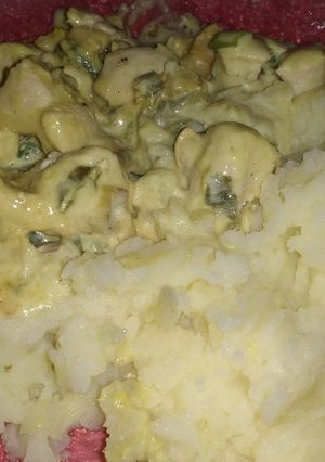 Una foto de Boconccinos a la mostaza con puré de papas 🍴 Facilisimos!