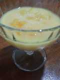 Gazpacho de cítricos, mango y piña