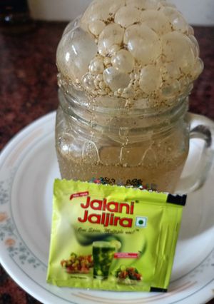 A picture of Sprite & Jal Jeera Refresher ---- An Indian Summer Drink.