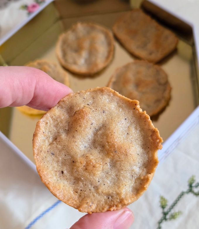 Una foto de Galletas de almendra, vainilla y canela sin azúcar ni edulcorante 🌱 galletitas saludables