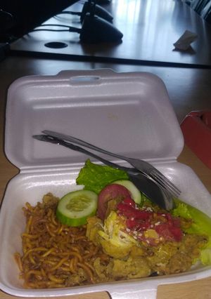Foto resep Indomie ayam geprek kekinian #resepterbaruku